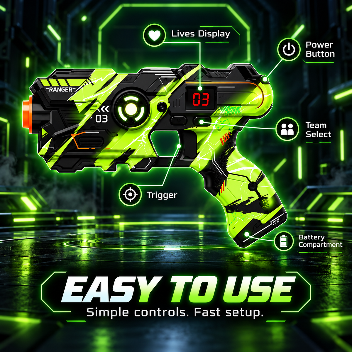 Laser Combat Pro™